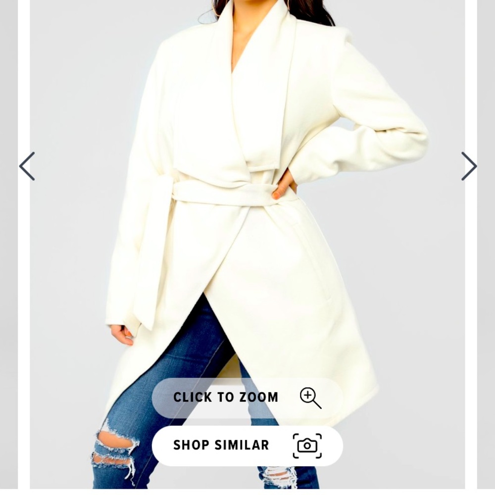 Fashion Nova Manhattan coat